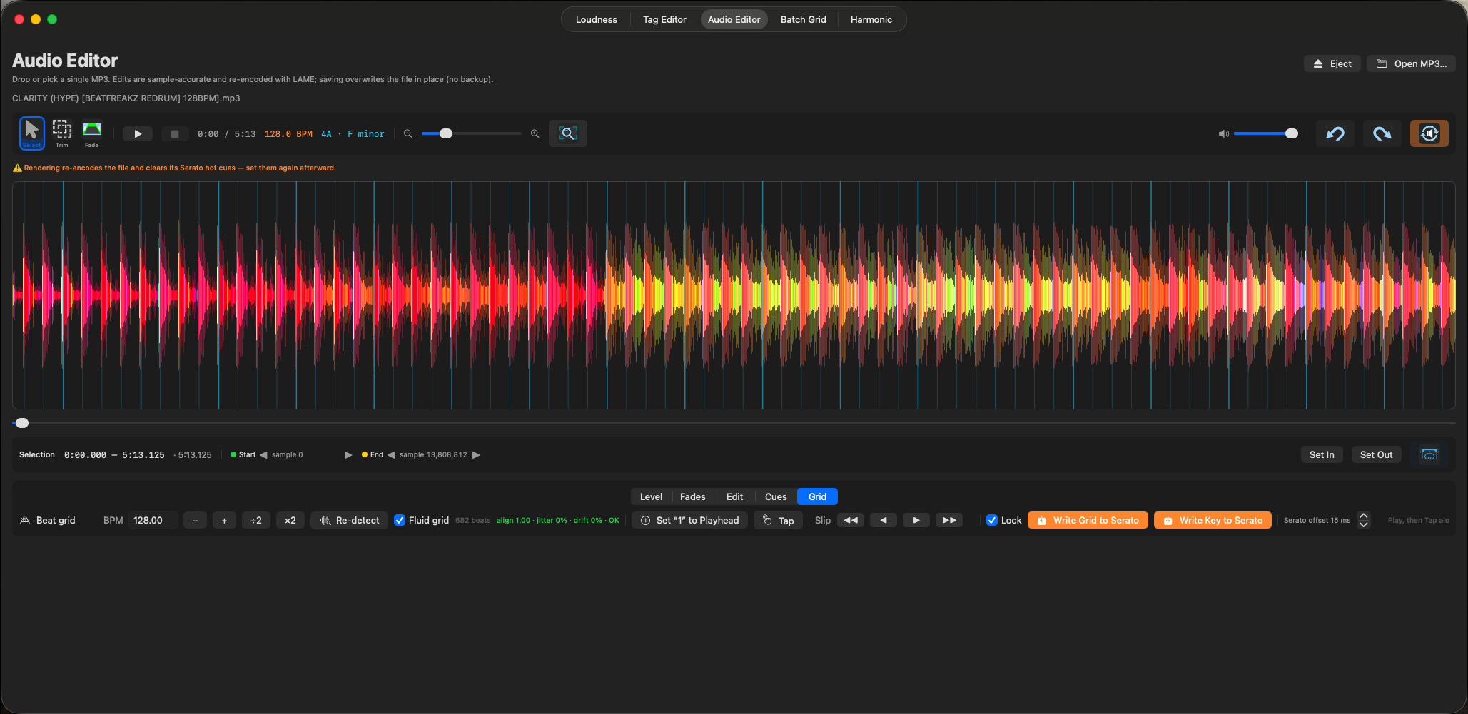 Beatgrids screenshot